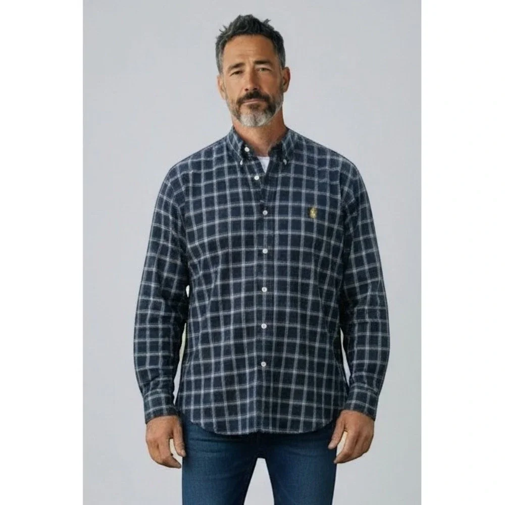 Polo Ralph Lauren Men's XL Plaid Button-Down Shirt